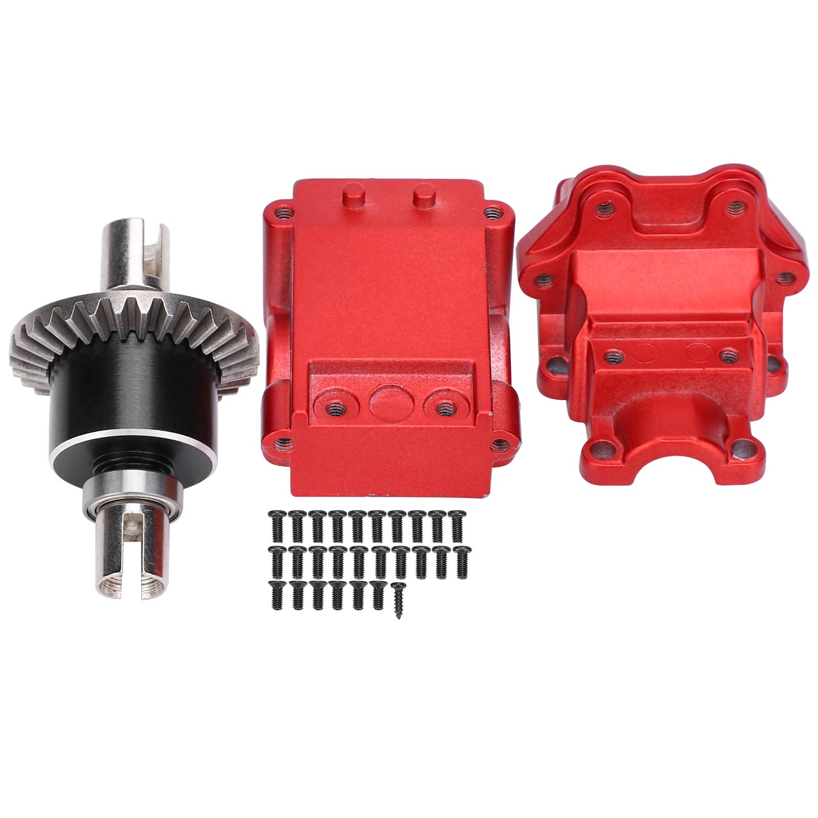 Upgrade RC Car Gear Box with Metal Differential Kit - Compatible with WLtoys 144001 1/14 Scale Remote Control Car - High Performance Model Car Accessories for Racing & Off-Road Driving