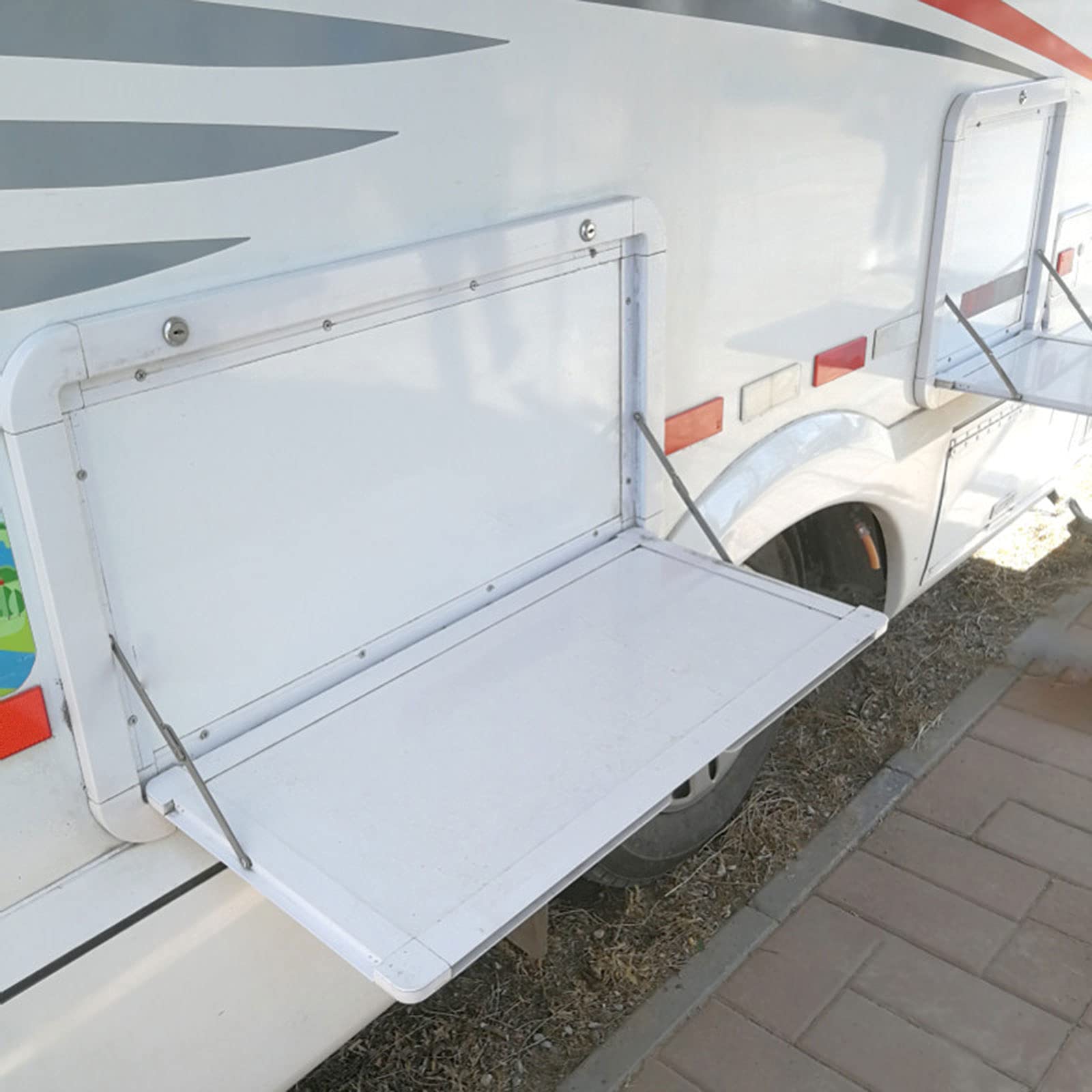 Foldable RV Picnic Table - Wall Mounted Outdoor Camping Table 31.5