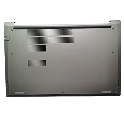 Original Lenovo Thinkpad E15 Laptop Replacement Case - Upper Palmrest Cover & Silver Bottom Base (AP1D6000400/AP1D6000410) | Durable Protection for Business & Travel Use