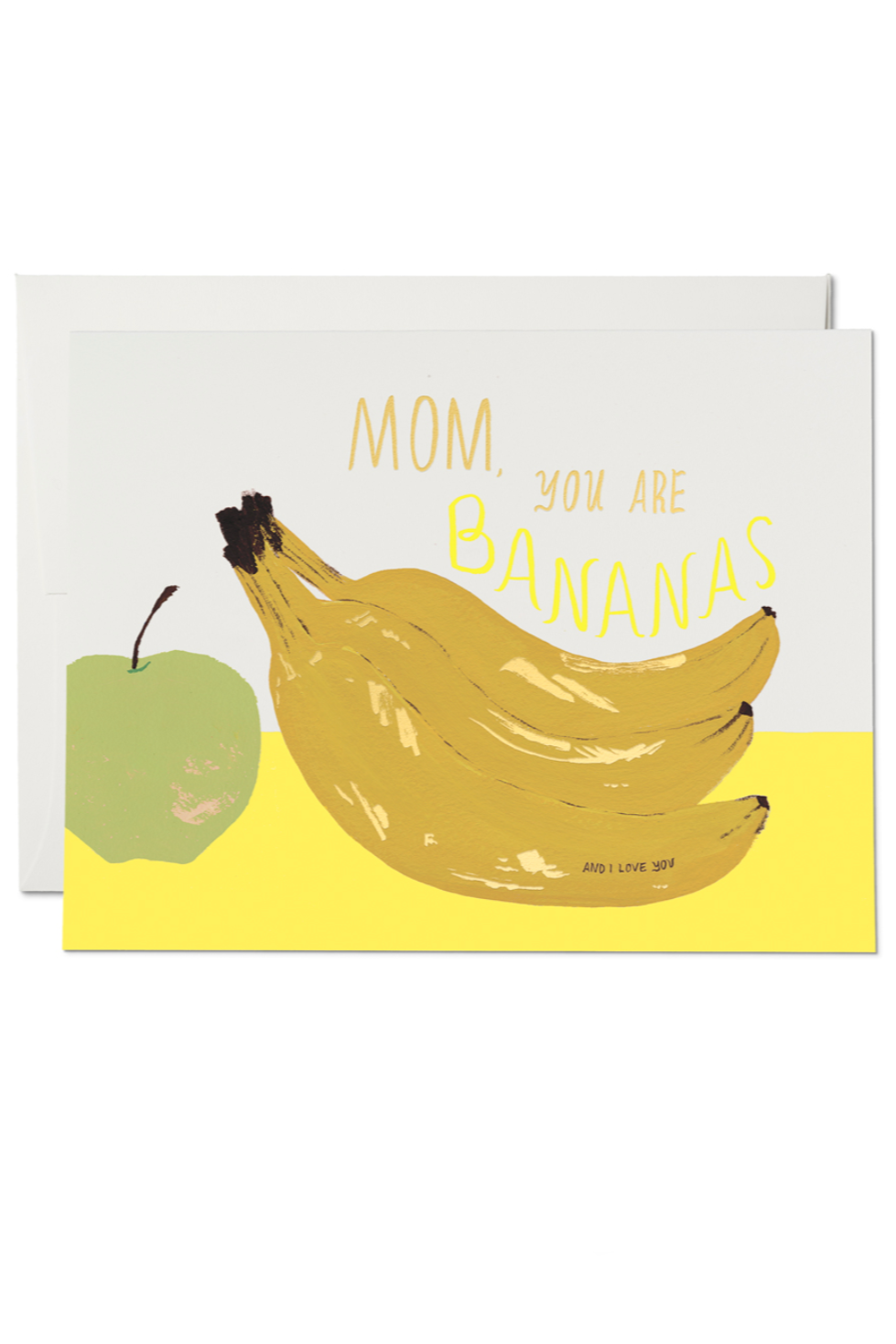 Funny Mom You Are Bananas Greeting Card - Perfect for Mother's Day, Birthday & Appreciation Gifts