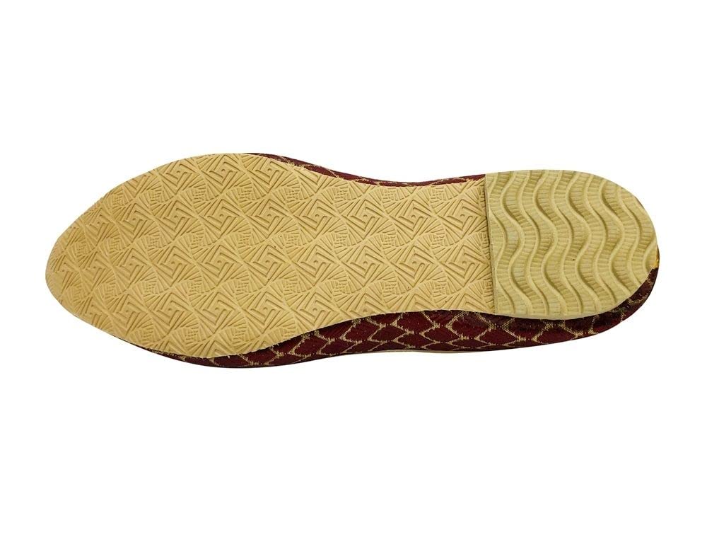 Men's Sherwani Punjabi Jutti - Traditional Indian Bridal Shoes | Ethnic Mojari Footwear for Weddings & Cultural Events