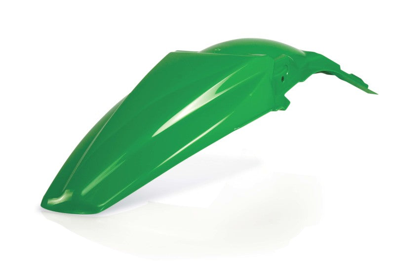Acerbis 09-12 KX250F/KX450F Rear Fender Replacement - Kawasaki Dirt Bike Green Plastic Fender - Perfect for Off-Road Racing & MX Track Riding
