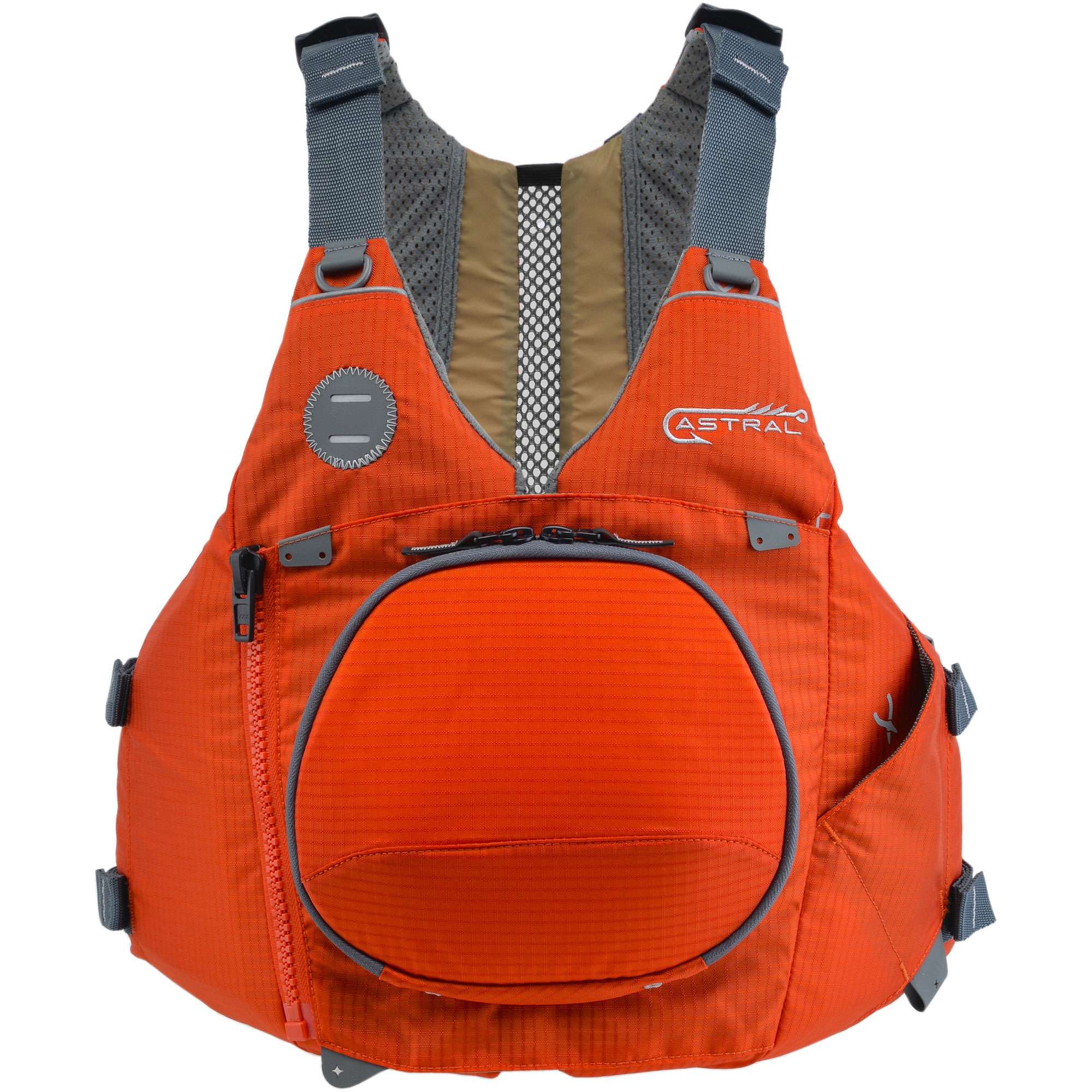 Astral Sturgeon Thin Back Fishing Life Jacket PFD - Lightweight & Comfortable for Kayaking, Boating & Water Sports - US Coast Guard Approved Safety Gear