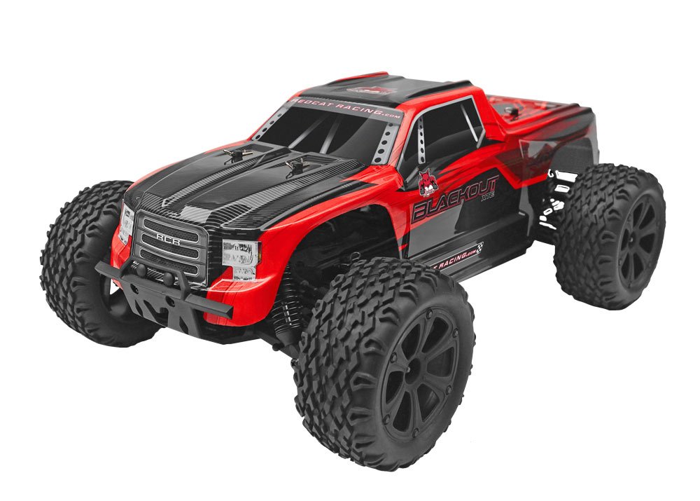 Redcat Racing Blackout XTE 1/10 Scale Electric RC Monster Truck - Waterproof Electronics, High-Speed Off-Road Vehicle for Adults & Kids - Perfect for Backyard Bashing, Trail Driving & Competitive Racing