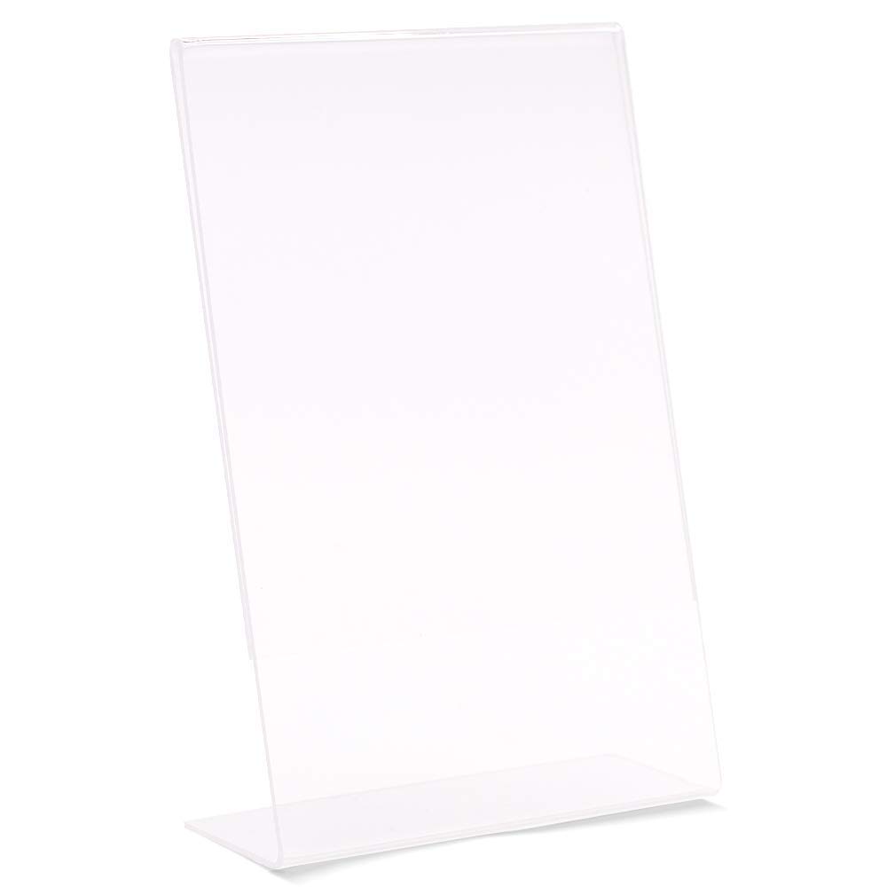 4x6 & 6x4 Inch Clear Acrylic Photo Booth Frames - 12 Pack Vertical & 12 Pack Horizontal Picture Frames for Wedding, Party, Events and Home Decor