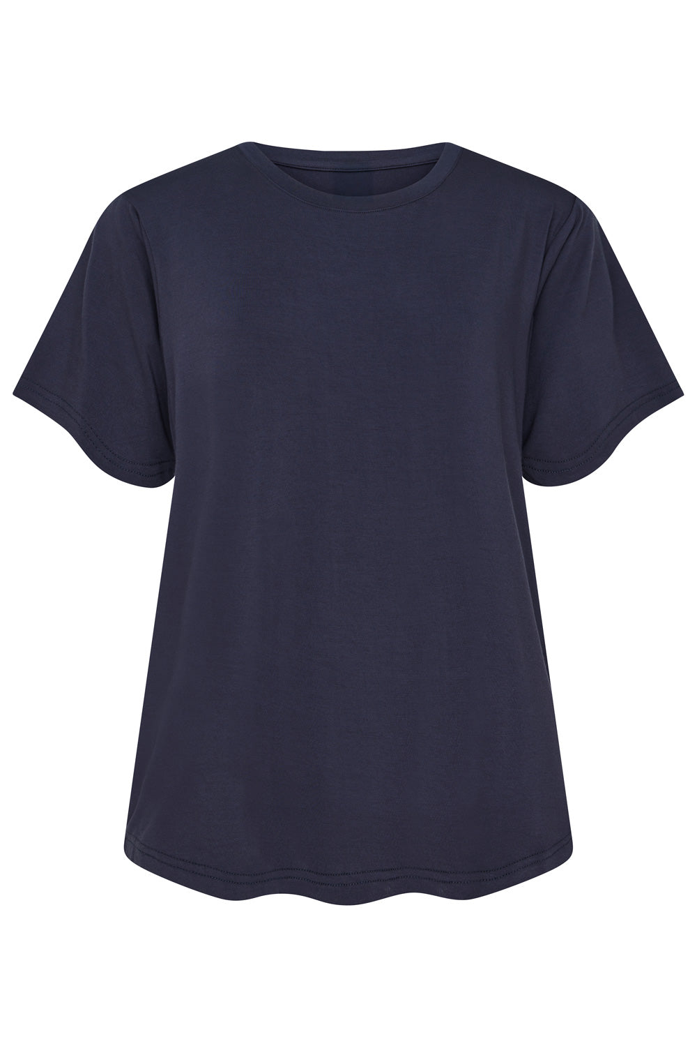 Classic Bamboo T-Shirt for Men - Soft & Breathable Navy Blue Tee - Perfect for Casual Wear, Yoga & Eco-Friendly Lifestyle
