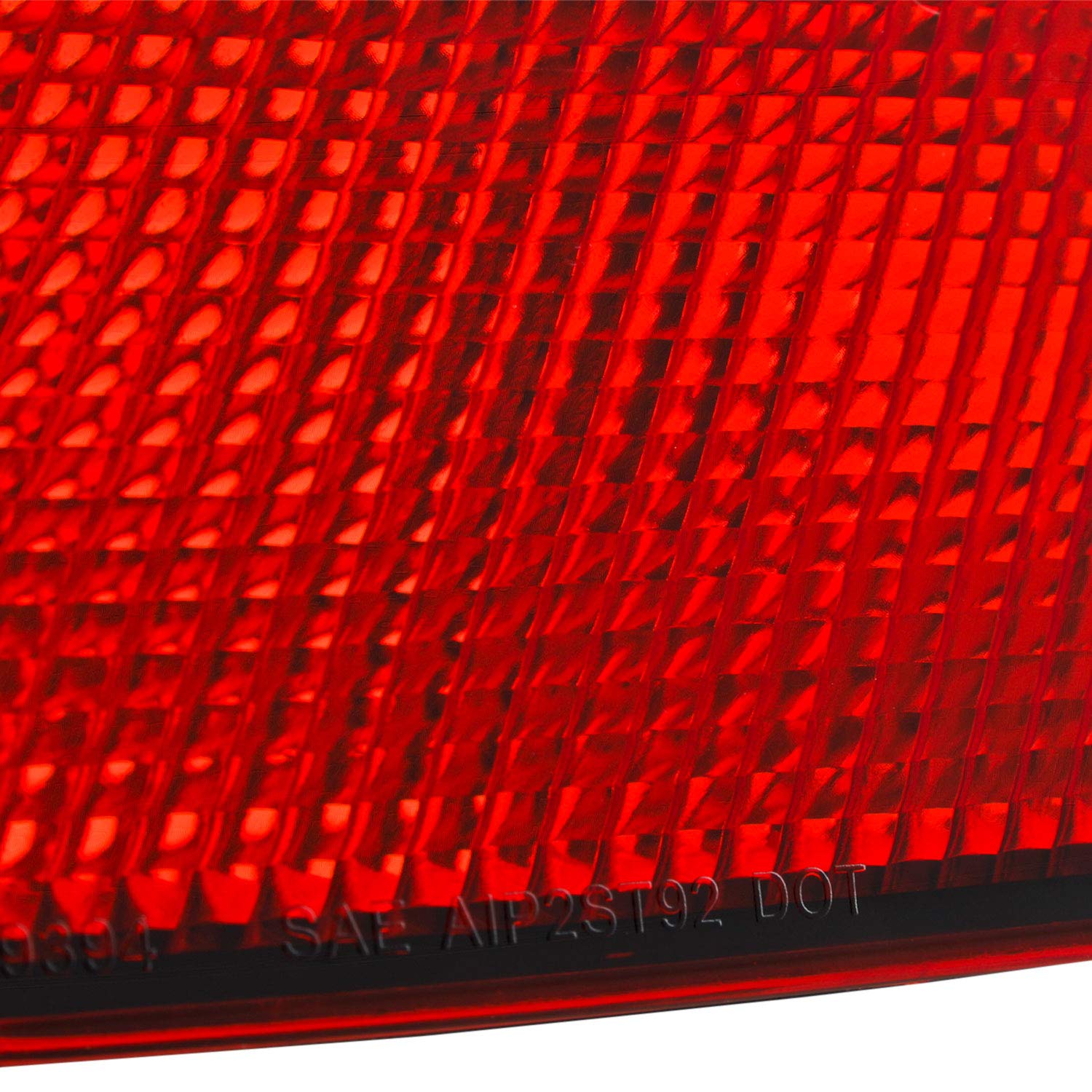 AKKON Chrome Red Clear Tail Lights Brake Lamp Pair - Compatible with 1995-1998 Porsche 911 (Left + Right Replacement) - Enhance Night Visibility & Style for Classic Car Restoration