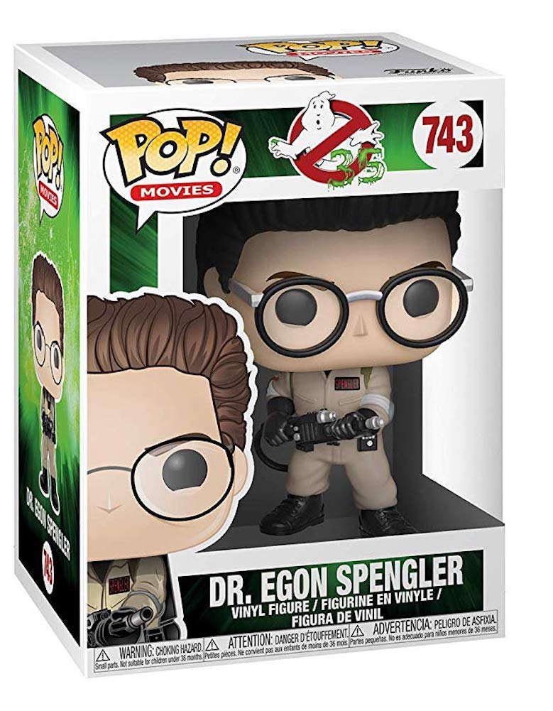 Funko Pop! Ghostbusters 4-Pack Collectible Figures - Dr. Peter Venkman, Dr. Raymond Stantz, Dr. Egon Spengler & Winston Zeddemore - Perfect for Movie Fans, Gift Giving & Pop Culture Displays