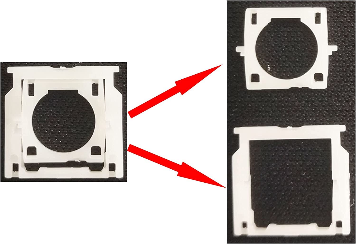 Replacement AP08 Type L Keycap & Hinge for MacBook Pro Retina A1425 A1502 A1398 & MacBook Air A1369 A1466 A1370 A1465 - Perfect for Keyboard Repair & DIY Laptop Maintenance