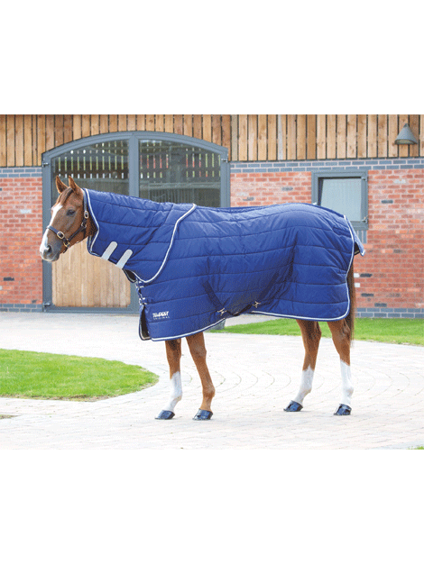 Shires Tempest Original 200g Stable Rug & Neck Set - Heavy Duty Horse Blanket for Winter Protection - Ideal for Cold Weather Riding and Stable Use