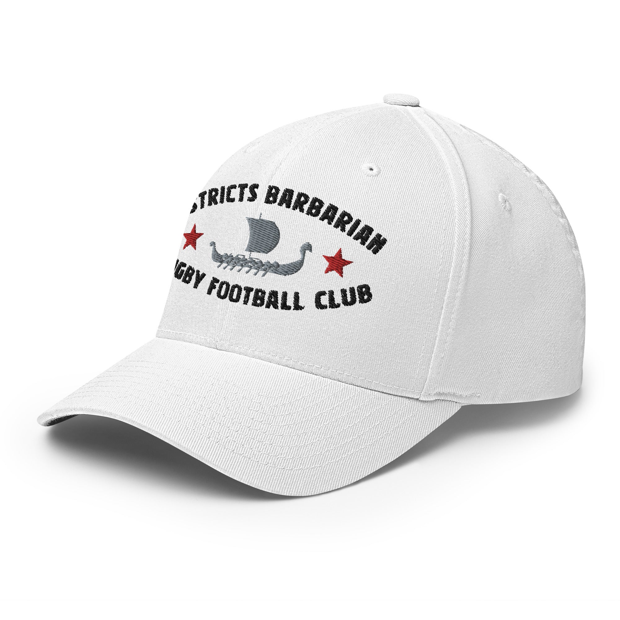 Districts Barbarian RFC Structured Flexfit Cap - Adjustable Baseball Hat for Men & Women - Perfect for Sports, Outdoor Activities & Casual Wear