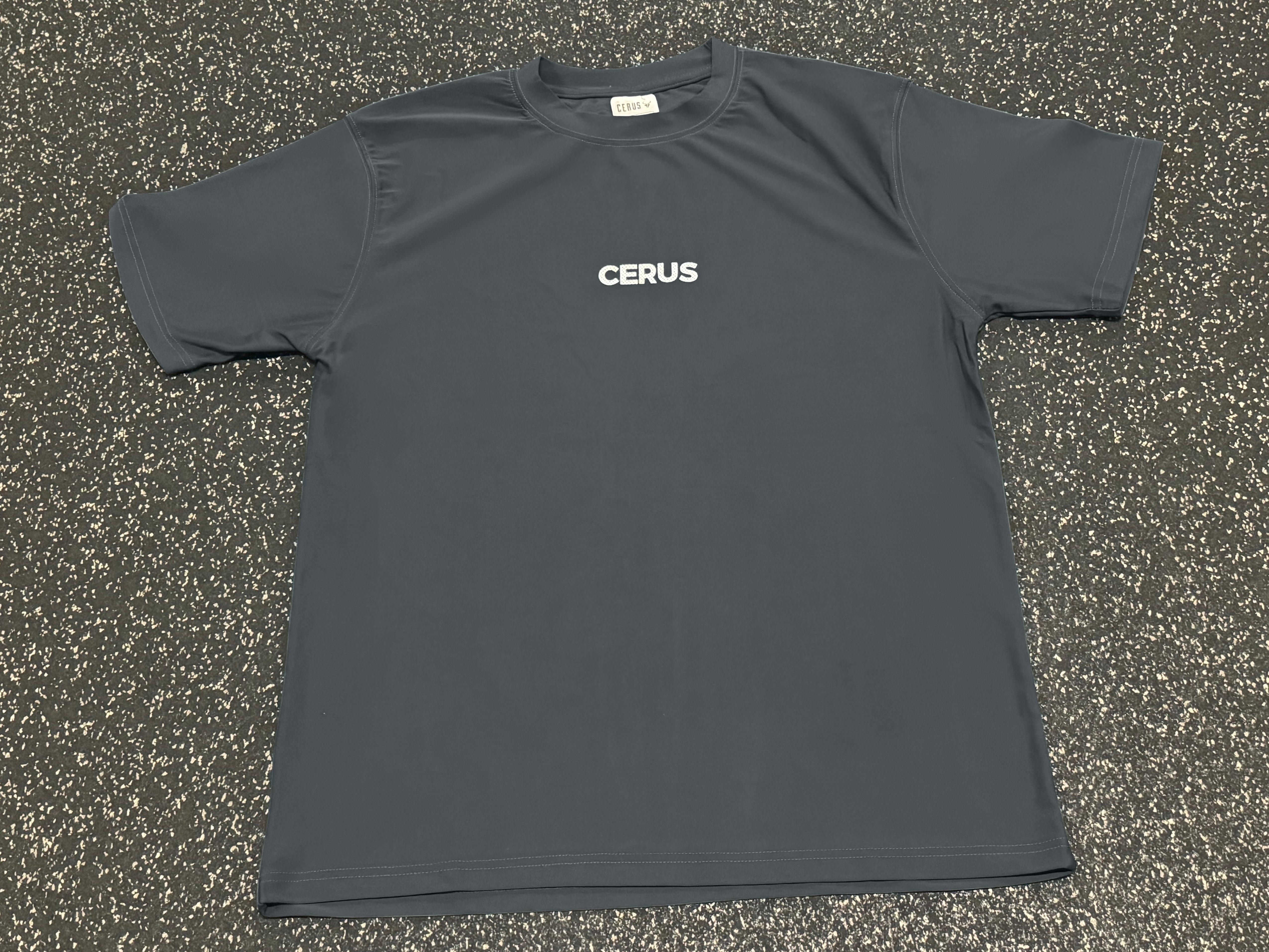 Cerus Grey Flow Men's T-Shirt - Soft Cotton Casual Tee for Everyday Wear | Gym, Workout, Street Style & Lounge Comfort