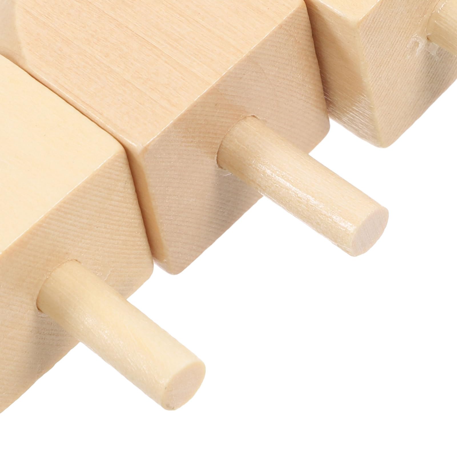 10pcs Unfinished Wooden Hanukkah Dreidels - DIY Craft Painting Toys for Kids, Educational Jewish Holiday Game for Boys and Girls - Perfect for Hanukkah Parties, Classroom Activities & Holiday Decorations