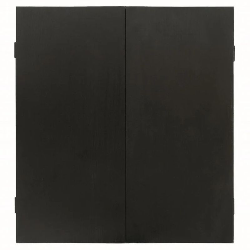 Premium Plain MDF Dartboard Cabinet - Professional Dart Board Enclosure with Scoreboard - Perfect for Game Rooms, Bars, and Home Entertainment Areas