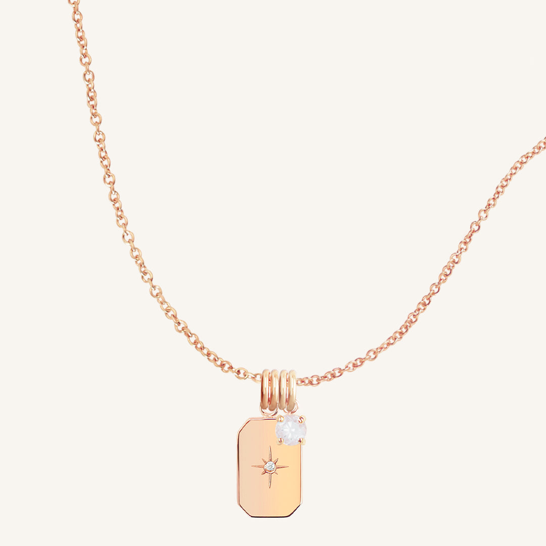 Thrive Charm Necklace - Elegant Stainless Steel Inspirational Jewelry for Women | Perfect for Daily Wear, Gifts & Special Occasions