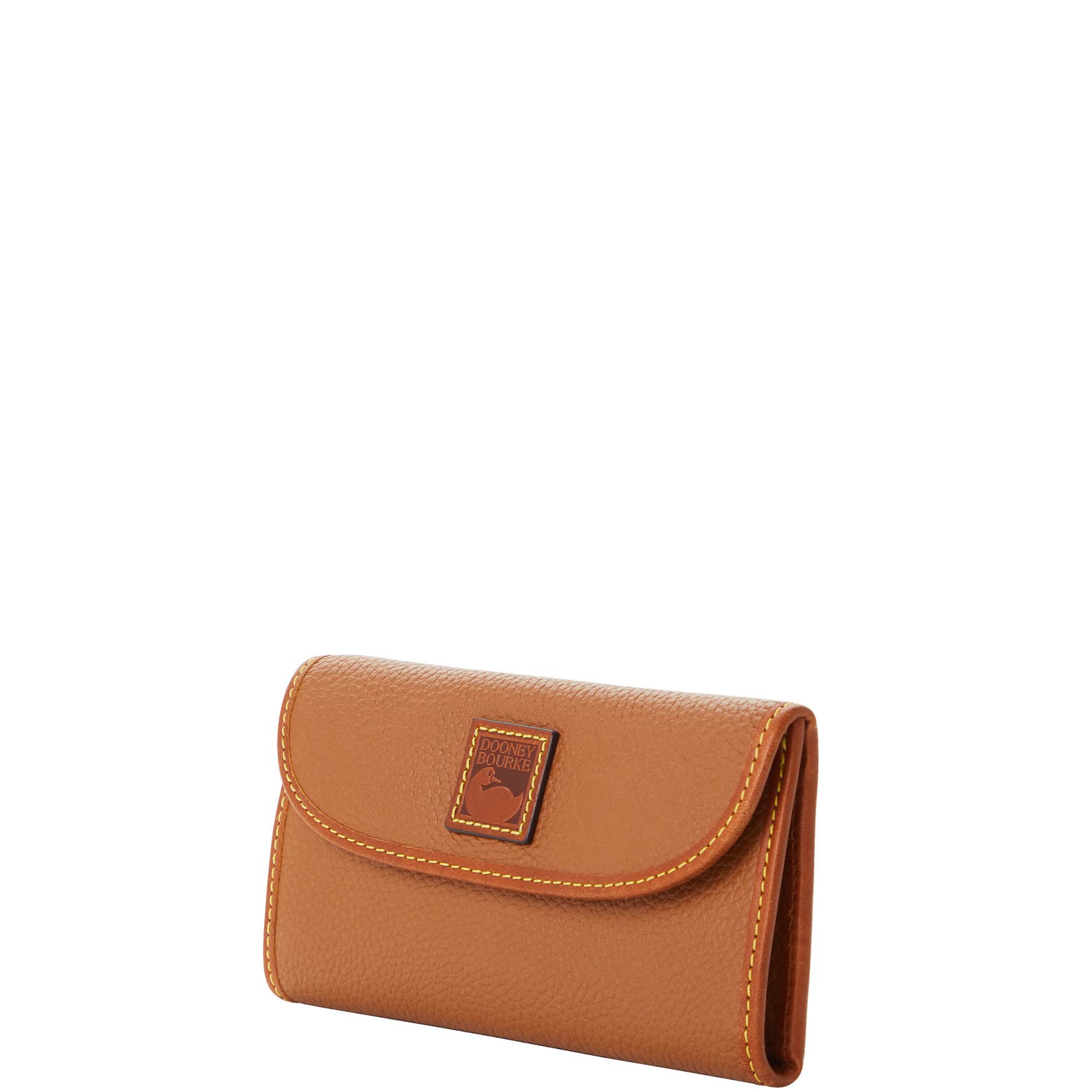 Dooney & Bourke Pebble Grain Leather Continental Clutch Wallet - Stylish Crossbody Handbag for Women, Perfect for Evening Events & Date Nights