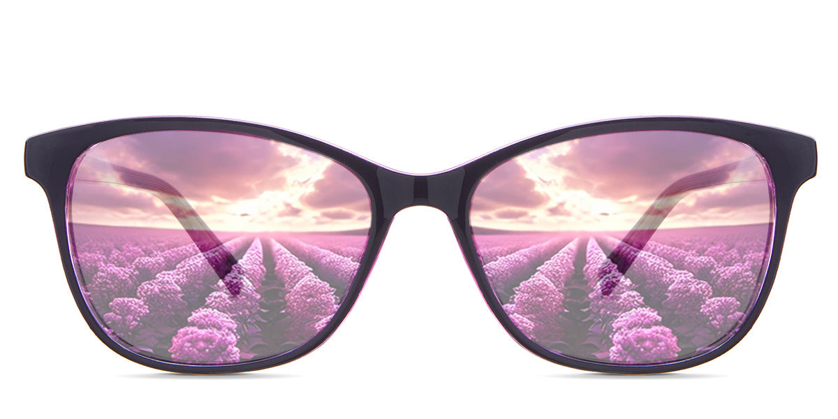 Lorela Women's Prescription Tinted Glasses - Stylish & UV Protection for Reading, Driving & Outdoor Activities