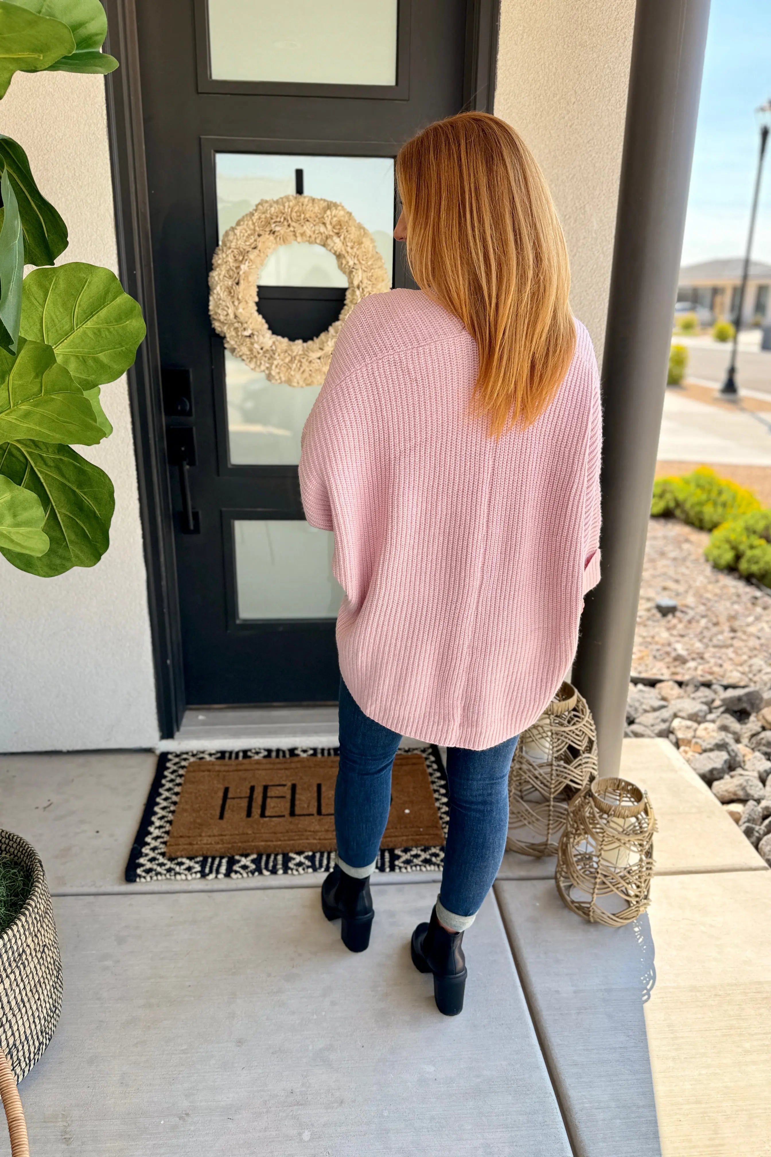 Azalea Oversized Cardigan for Women - Soft Chunky Knit Sweater in 2 Colors (Beige & Gray) | Cozy Fall Winter Layering, Coffee Dates & Casual Outfits