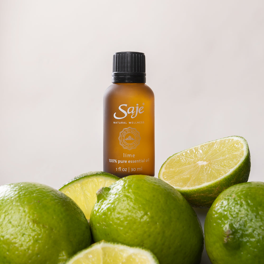 Pure Lime Essential Oil for Aromatherapy, Diffusers & DIY Skincare - 100% Natural & Therapeutic Grade for Relaxation & Stress Relief