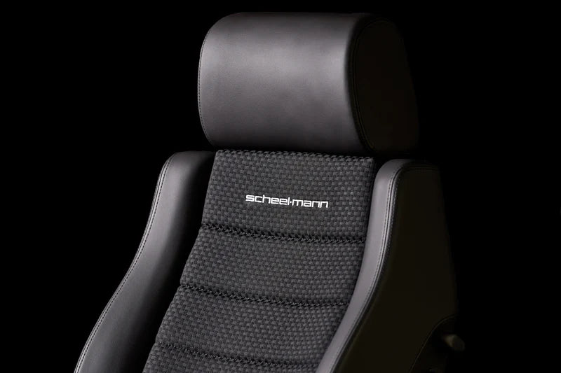 Scheel Mann Vario F Seat - Adjustable Motorcycle Seat for Comfortable Long Distance Riding - Perfect for Touring, Cruising & Adventure Bikes