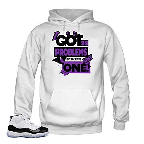 ( 99 Problems Hoodie ) White