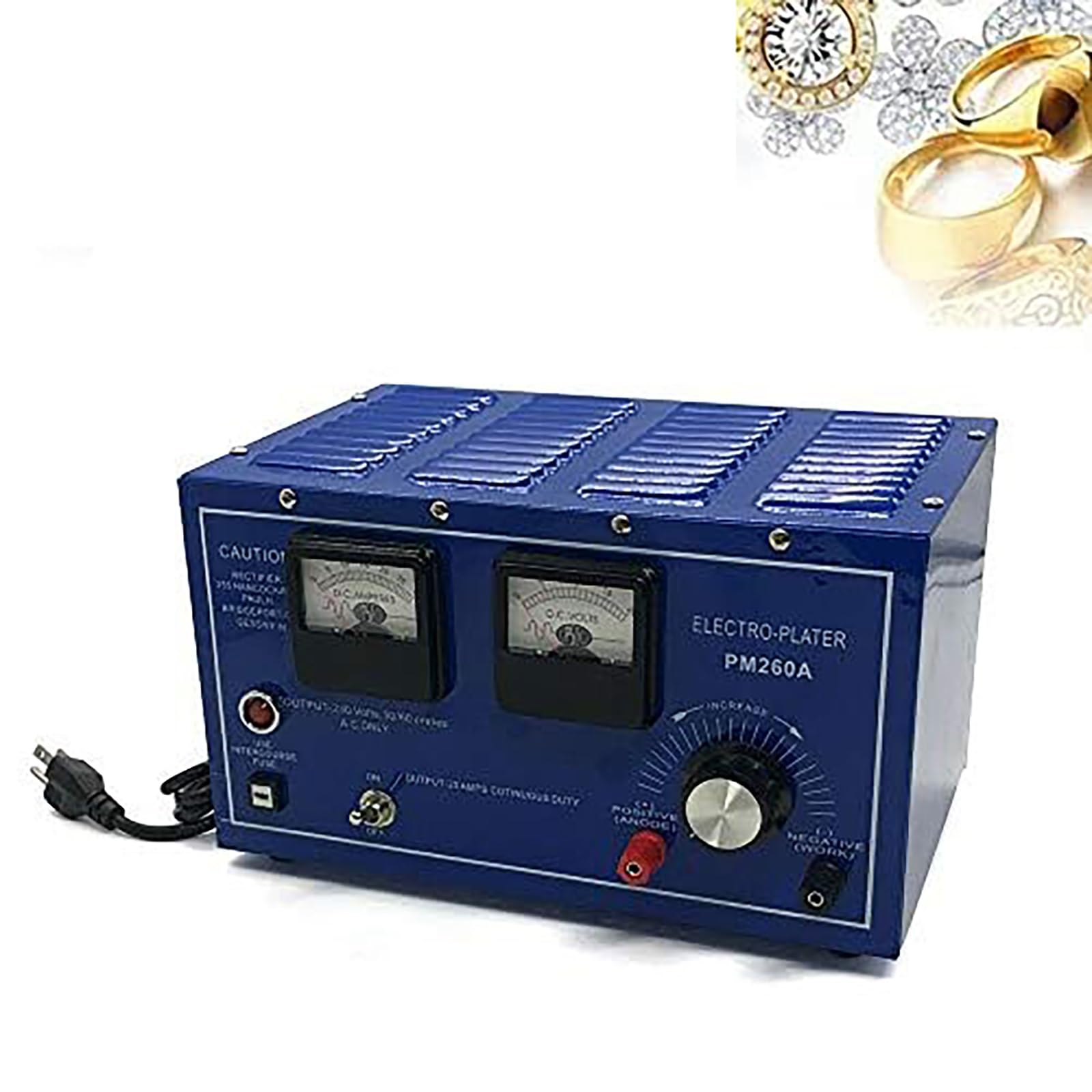 Professional 30A Jewelry Plating Machine Kit - Gold, Silver & Platinum Electroplating Rectifier for DIY Jewelry Making & Repair | Perfect for Home Studios & Small Businesses