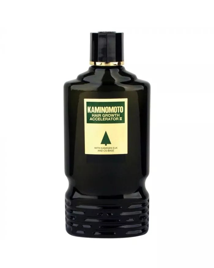 Kaminomoto Hair Growth Accelerator II - 180mL Hair Loss Treatment for Men & Women | Stimulates Hair Regrowth & Thickens Hair | Ideal for Thinning Hair & Bald Spots | Daily Scalp Care Solution