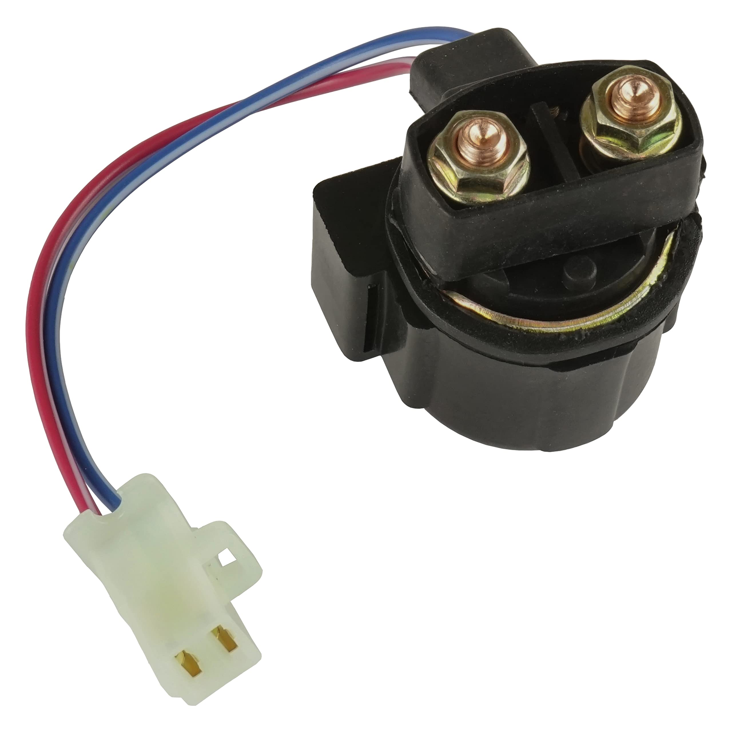 Caltric Starter Solenoid Relay Compatible with Yamaha Big Bear 350 YFM350 1987-1999 - Replacement Part for ATV & UTV Off-Road Vehicles - Perfect for Trail Riding, Hunting & Farm Work