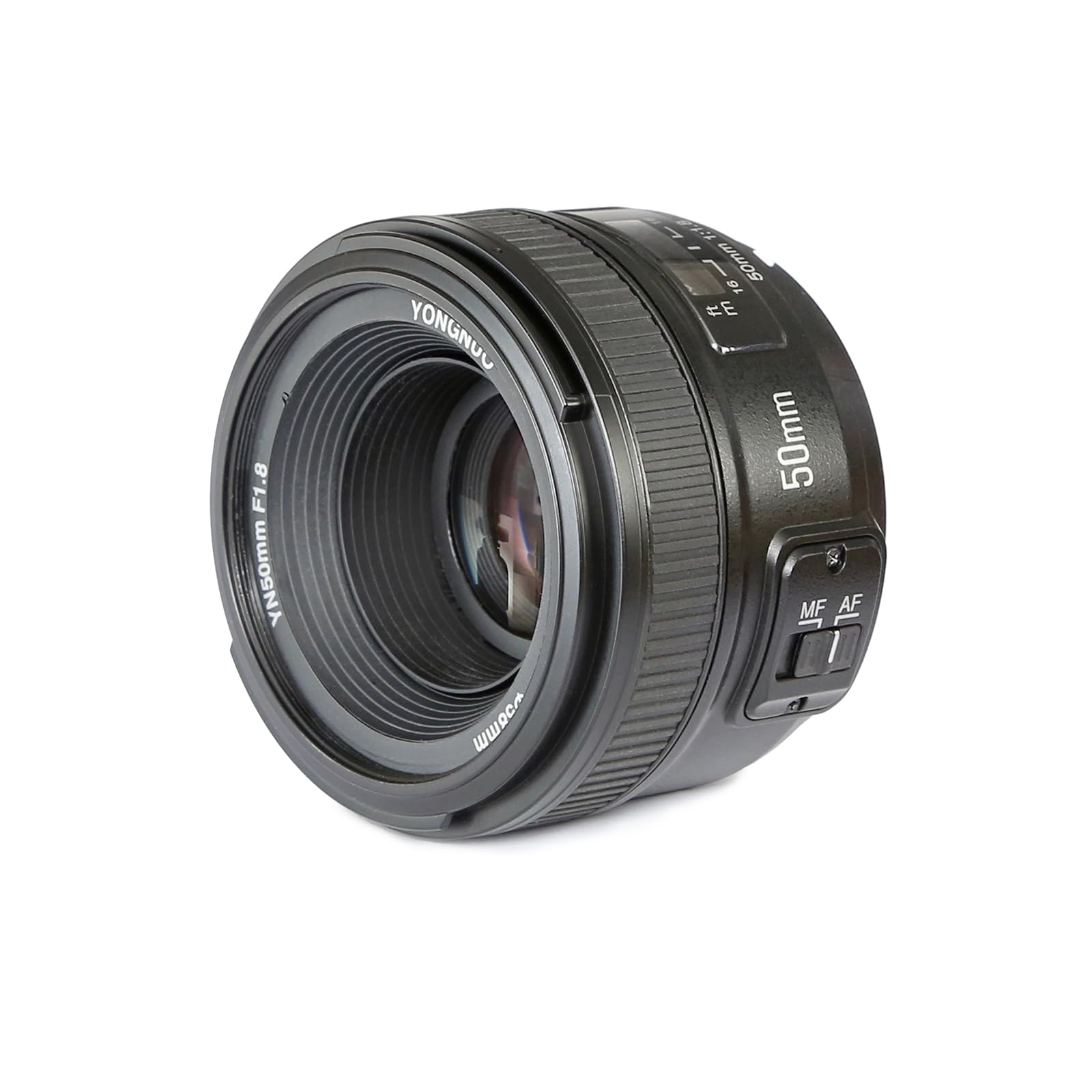 YONGNUO YN50mm F1.8 Standard Prime Lens for Nikon DSLR Cameras - Large Aperture, Auto/Manual Focus (AF/MF) - Perfect for Portrait, Street & Low Light Photography