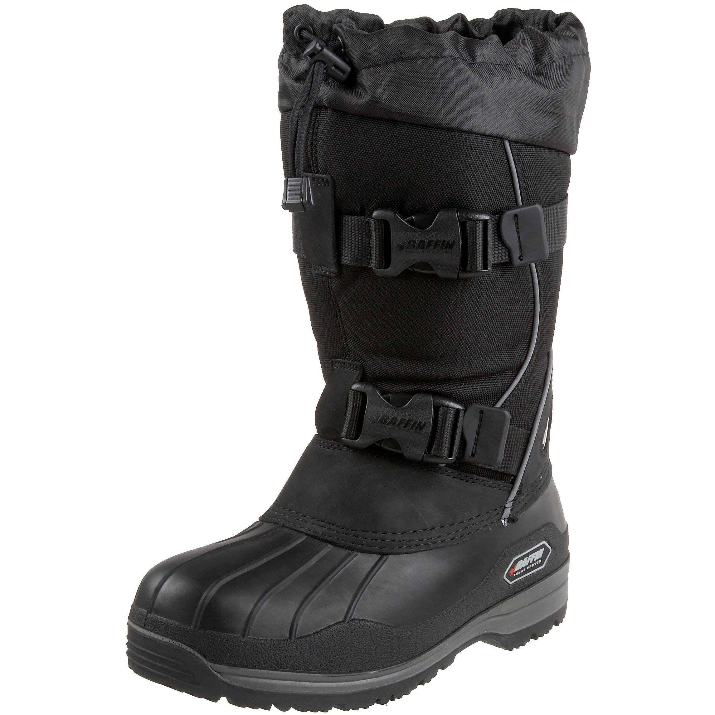 Baffin Impact Women's Winter Boots - Calf Height Snow Boots for Women, Waterproof & Insulated, Black - Perfect for Snowshoeing, Hiking & Snowy Terrain Adventures