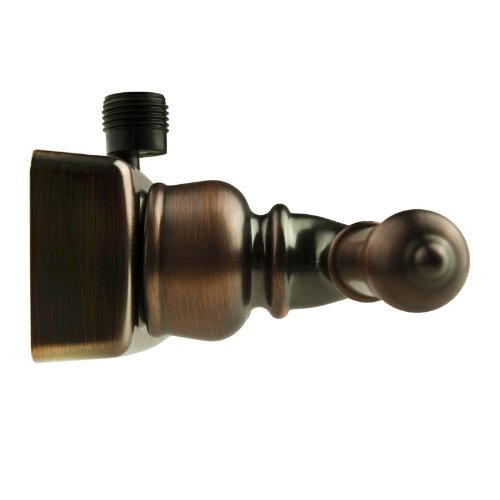 Durable RV Shower Faucet Valve with Diverter - Oil Rubbed Bronze Finish, Easy-Turn Handles for Motorhomes & Campers | Perfect for RV Bathroom Upgrades & Off-Grid Living