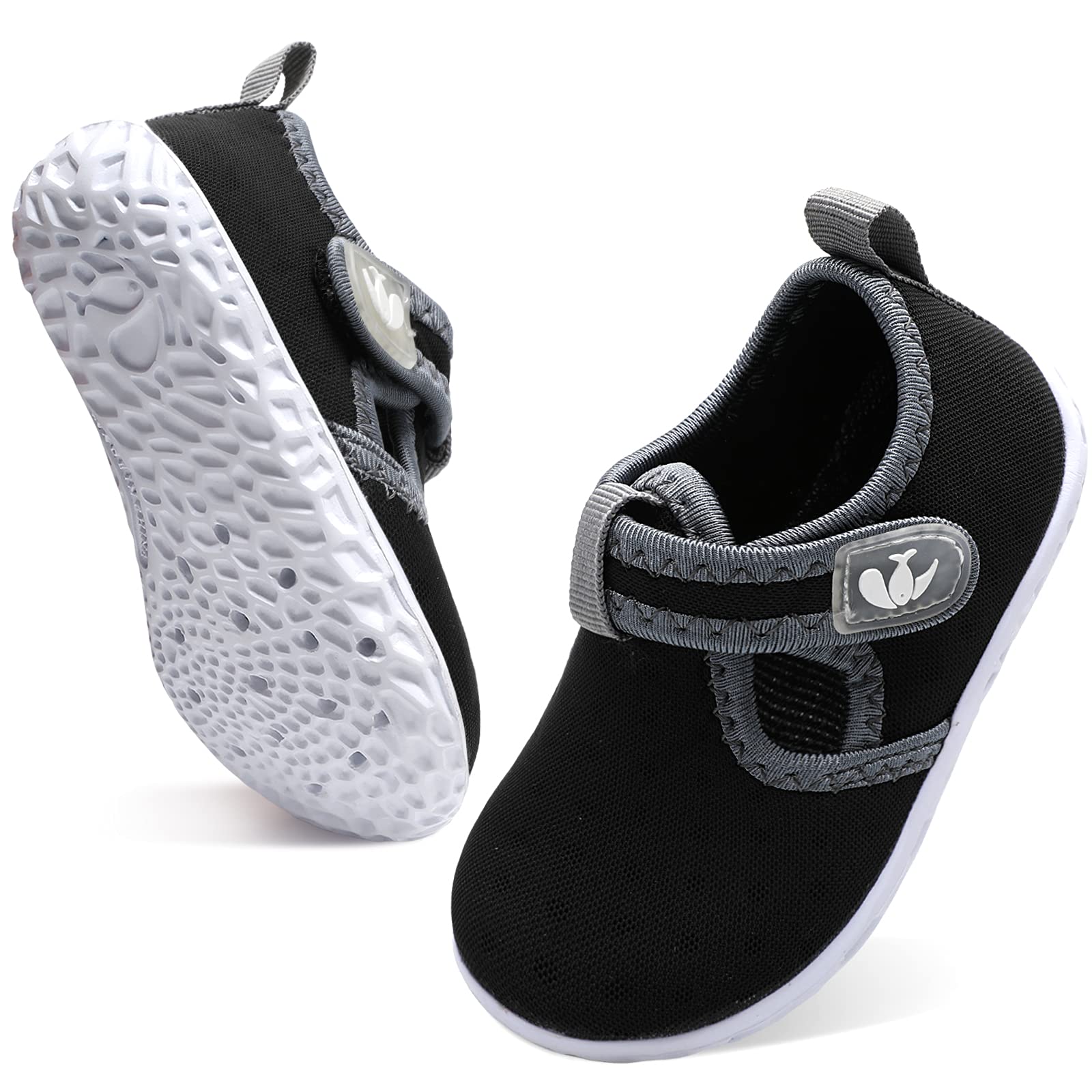 JOINFREE Toddler Water Shoes for Boys & Girls - Barefoot Breathable Sneakers for Walking, Running, Beach & Pool - Lightweight Kids Shoes for Outdoor Play & Summer Activities