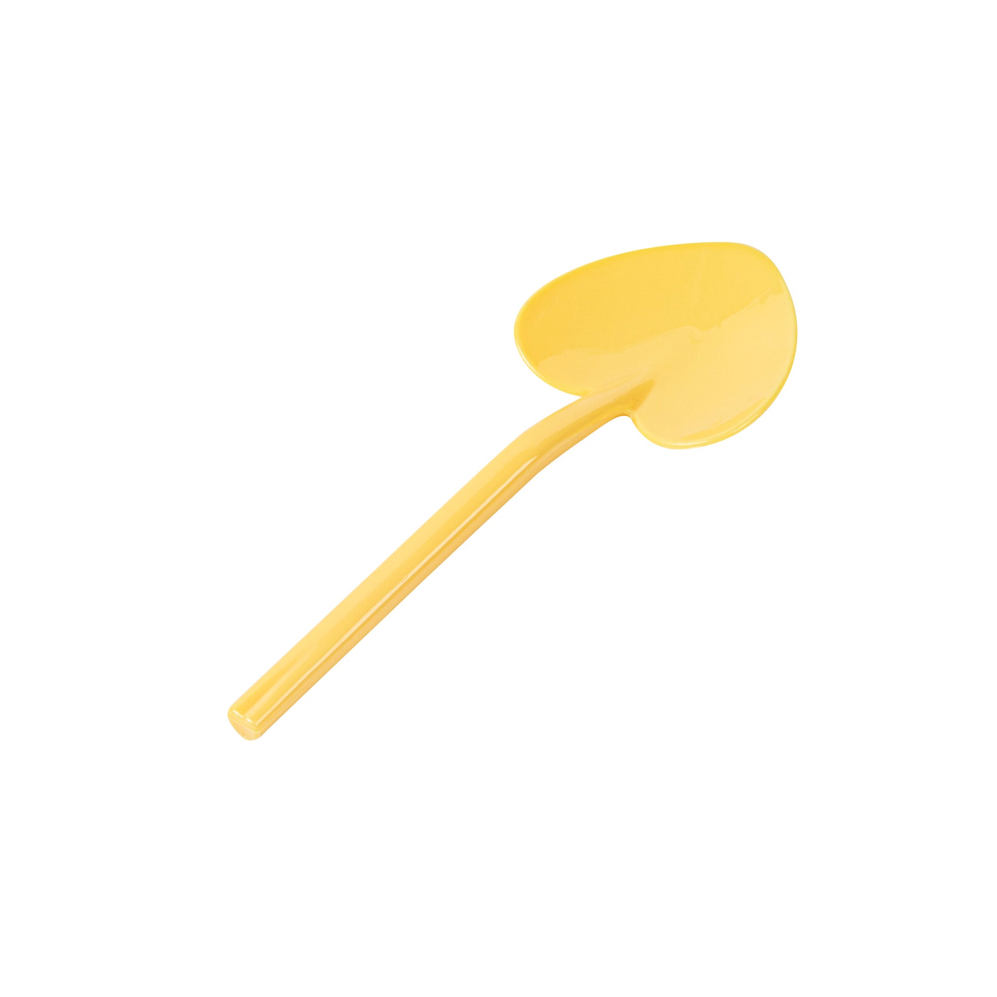 Bright Yellow Plastic Baby Love Shovel Spoon - 3.5