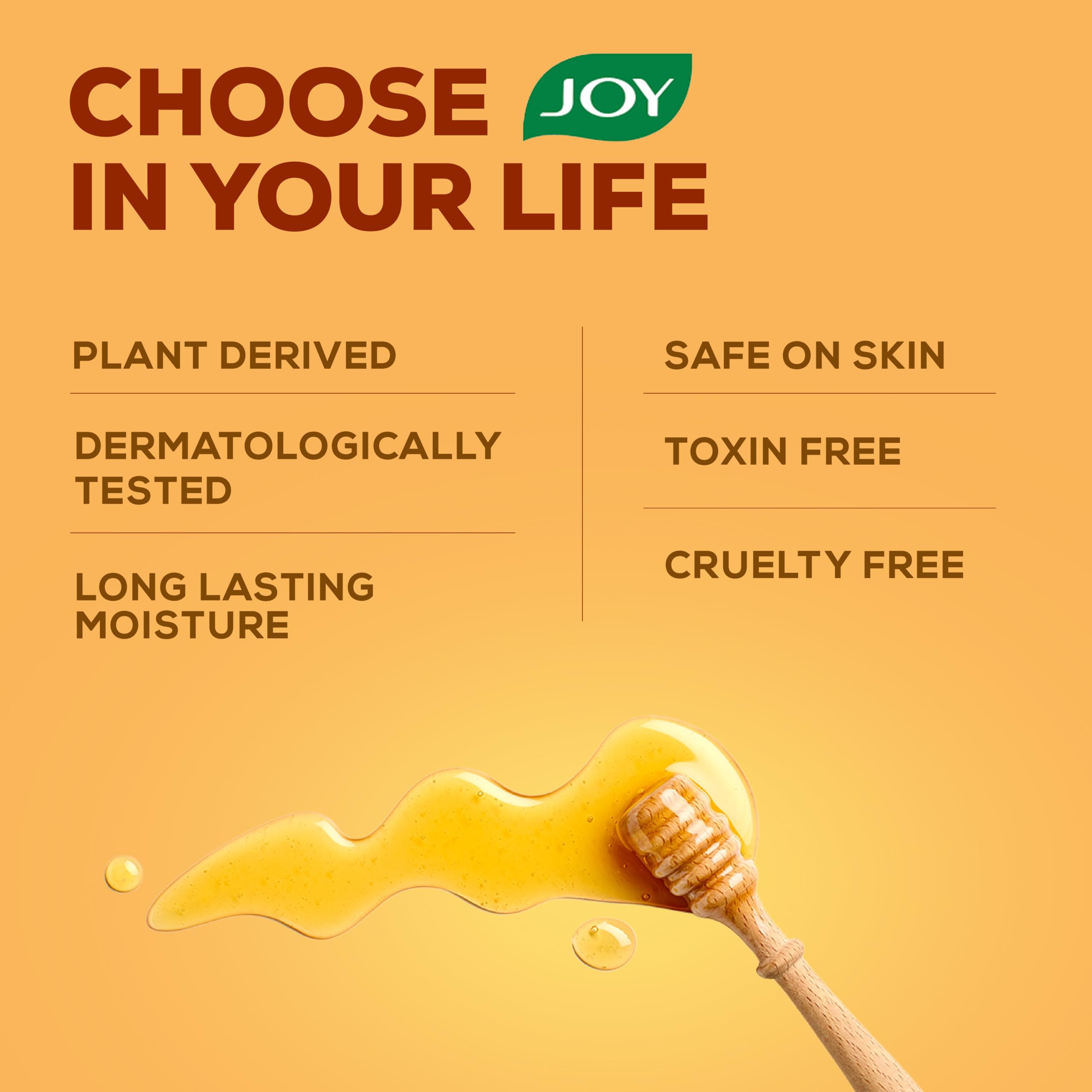 Joy Honey & Almonds Deep Nourishing Moisturizer for Face, Hands & Body (500ml) – Natural Sunscreen Cold Cream for Glowing Skin, Protects Against Dryness & Retains Moisture Balance | Perfect for Daily Hydration, Winter Skin Care & Sun Protection