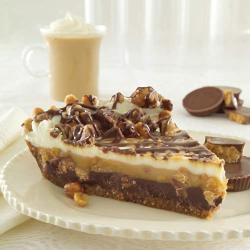 Sweet Street Chocolate Peanut Butter Pie - 1 Count | Rich & Creamy Dessert for Parties, Holidays & Special Occasions