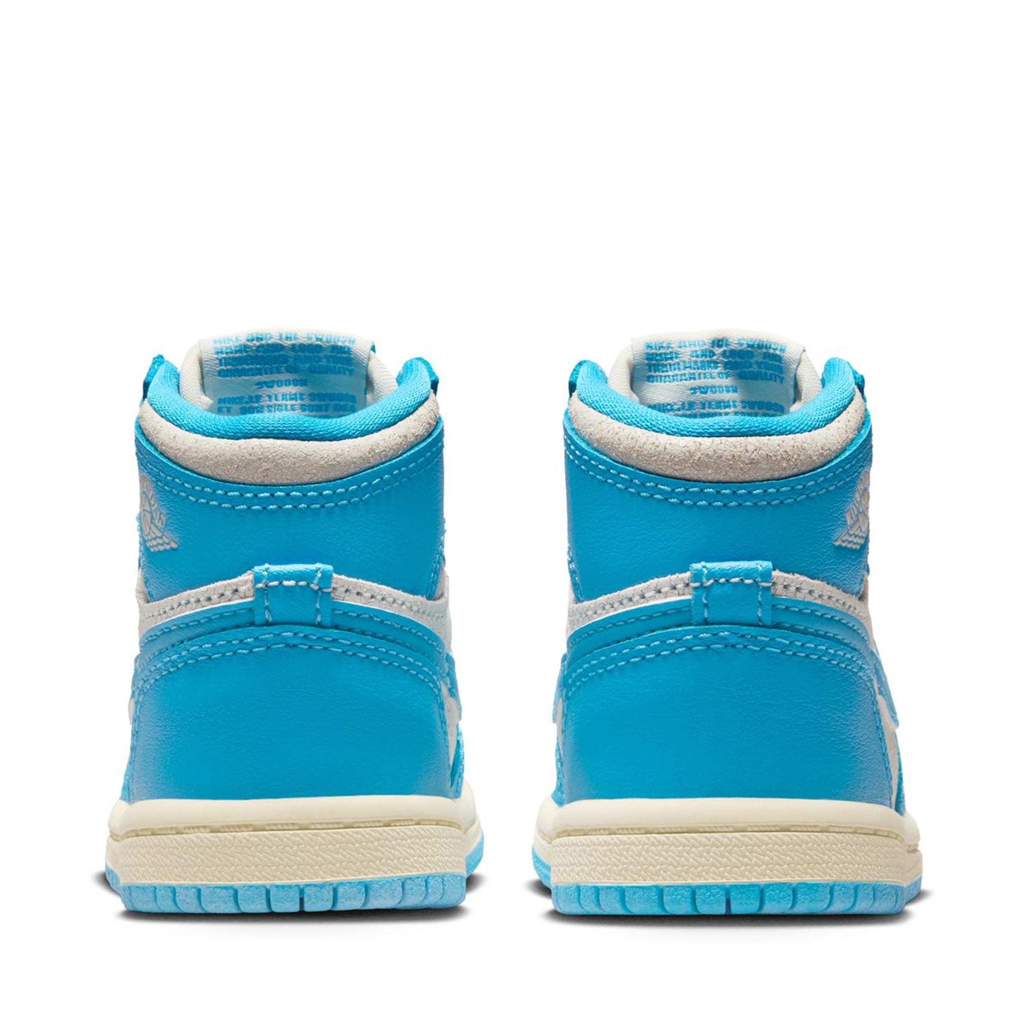 Authentic Jordan 1 Retro High OG 'UNC Reimagined' Sneakers - Dark Powder Blue/Sail Colorway - Perfect for Basketball, Streetwear & Sneaker Collectors