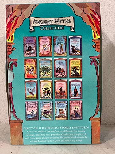 Ancient Myths Collection Box Set - Classic Mythology Books for Adults & Teens - Perfect for Gifts, Home Library & Mythology Enthusiasts