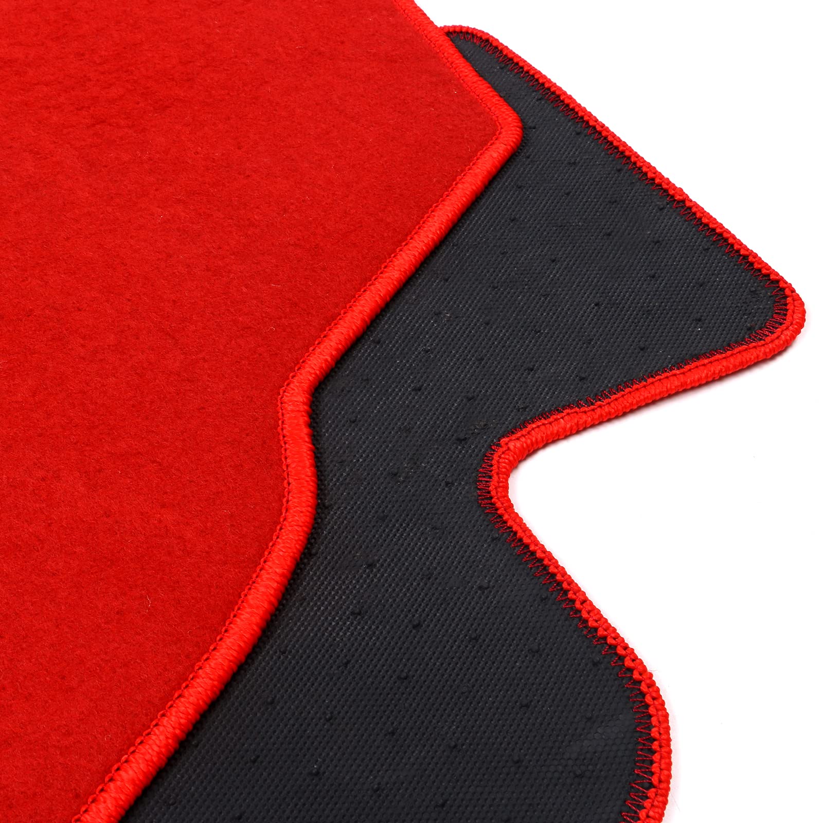 **FREEMOTOR802® Premium Nylon Car Floor Mats for 2018-2024 Toyota Camry - Non-Slip, Custom Fit, 4-Piece Set (Red) - Perfect for All-Weather Protection & Interior Style**    *(Use Case: Ideal for daily commutes, road trips, and protecting your Toyota Camry’s interior from dirt, spills, and wear.)*