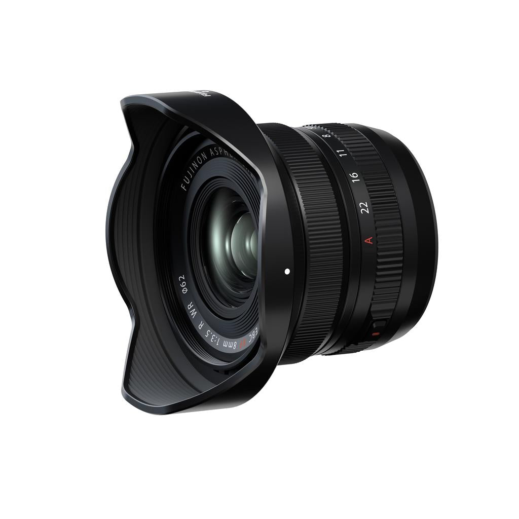 Fujifilm XF 8mm f/3.5 R WR Ultra-Wide Angle Lens for Fuji X-Mount Cameras - Perfect for Landscape, Architecture & Astrophotography