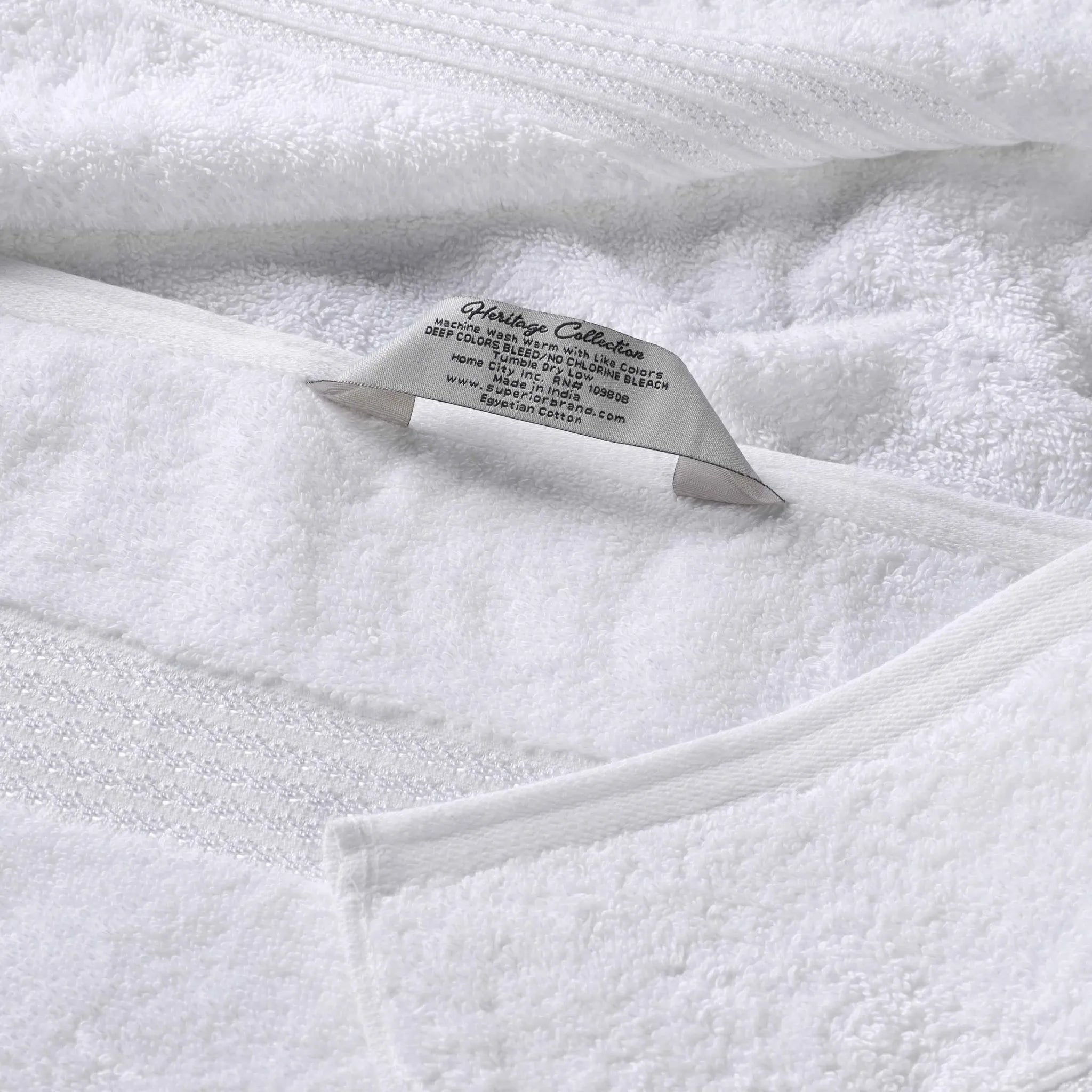 Premium Egyptian Cotton Plush 3-Piece Luxury Bath Towel Set - Ultra Absorbent & Soft for Spa, Bathroom & Hotel Use