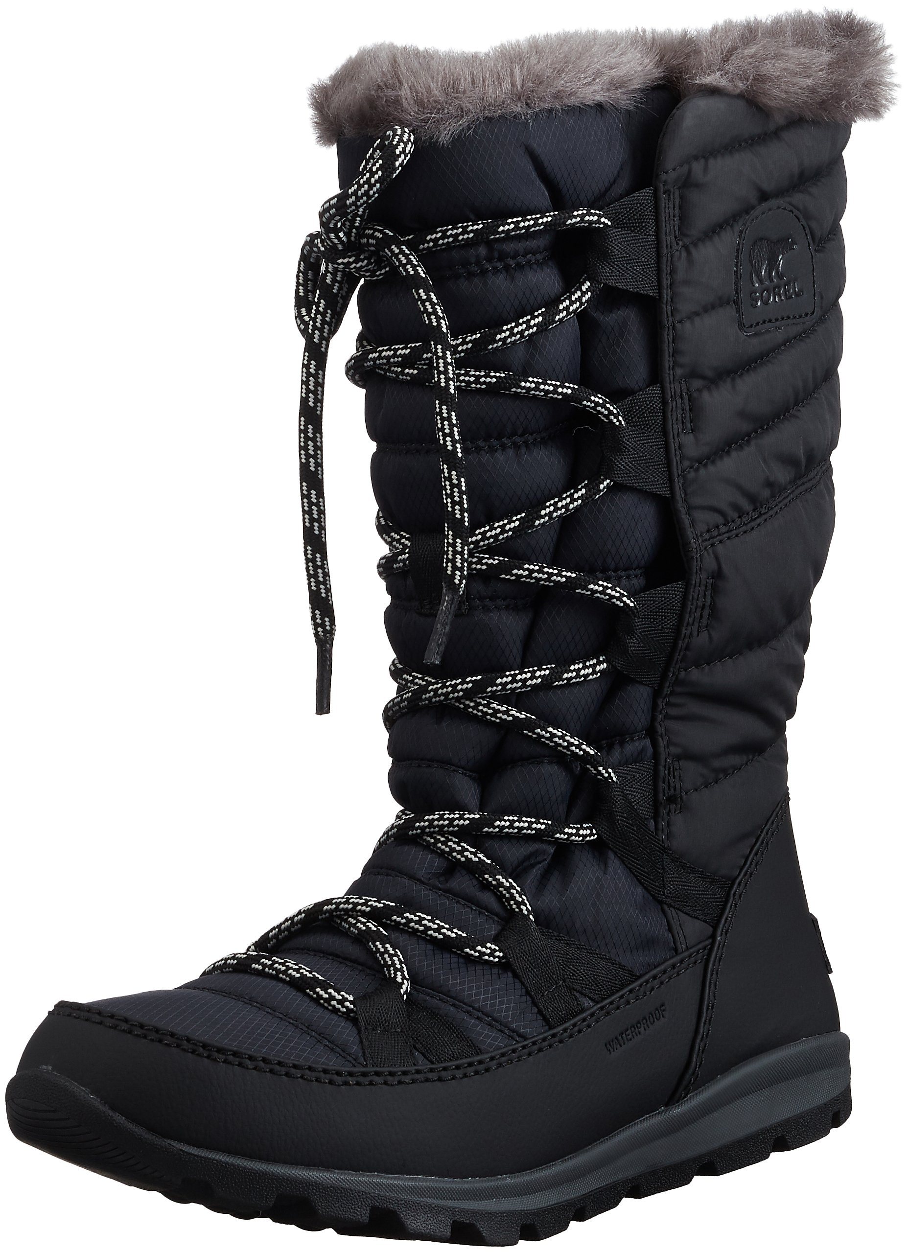 Sorel Women's Whitney Tall Lace Snow Boot - Waterproof Winter Boots for Women, Insulated Cold Weather Boots with Traction - Perfect for Snowy Days, Hiking & Outdoor Adventures