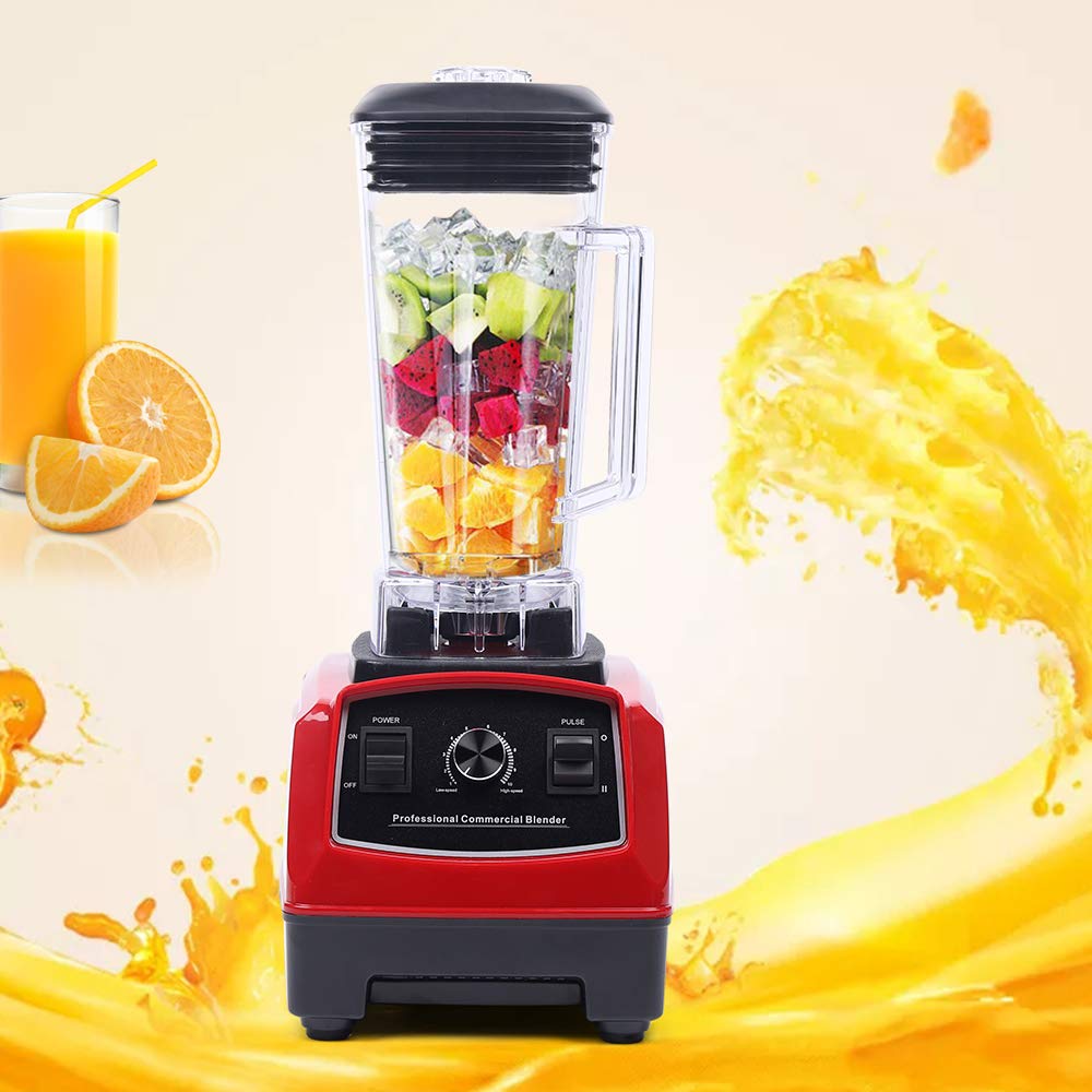 1500W Professional Blender for Smoothies & Juices - 68oz High-Speed Countertop Blender with Total Crushing Technology - Perfect for Frozen Fruits, Ice Crushing & Healthy Drinks - Ideal for Home Kitchen, Restaurant & Cafe Use