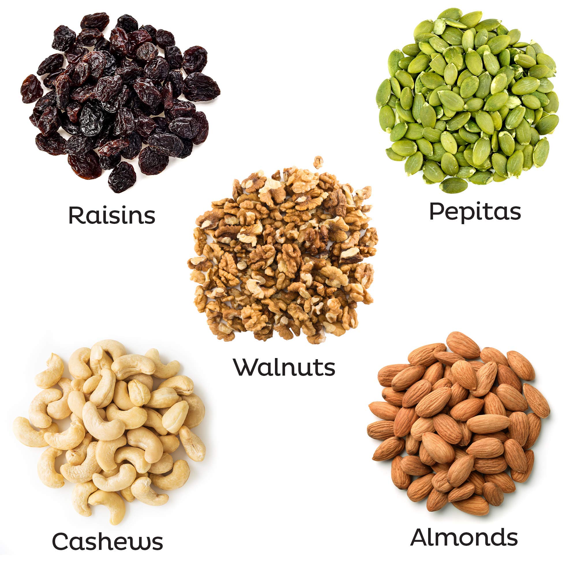 Healthy Trail Mix Snack Packs - 12 Individual 1.5oz Nut & Dried Fruit Variety Packs | Bulk Mixed Nuts for School, Office & Travel | On-the-Go Energy Snacks by Oh Nuts | Perfect for Hiking, Workouts & Lunchboxes