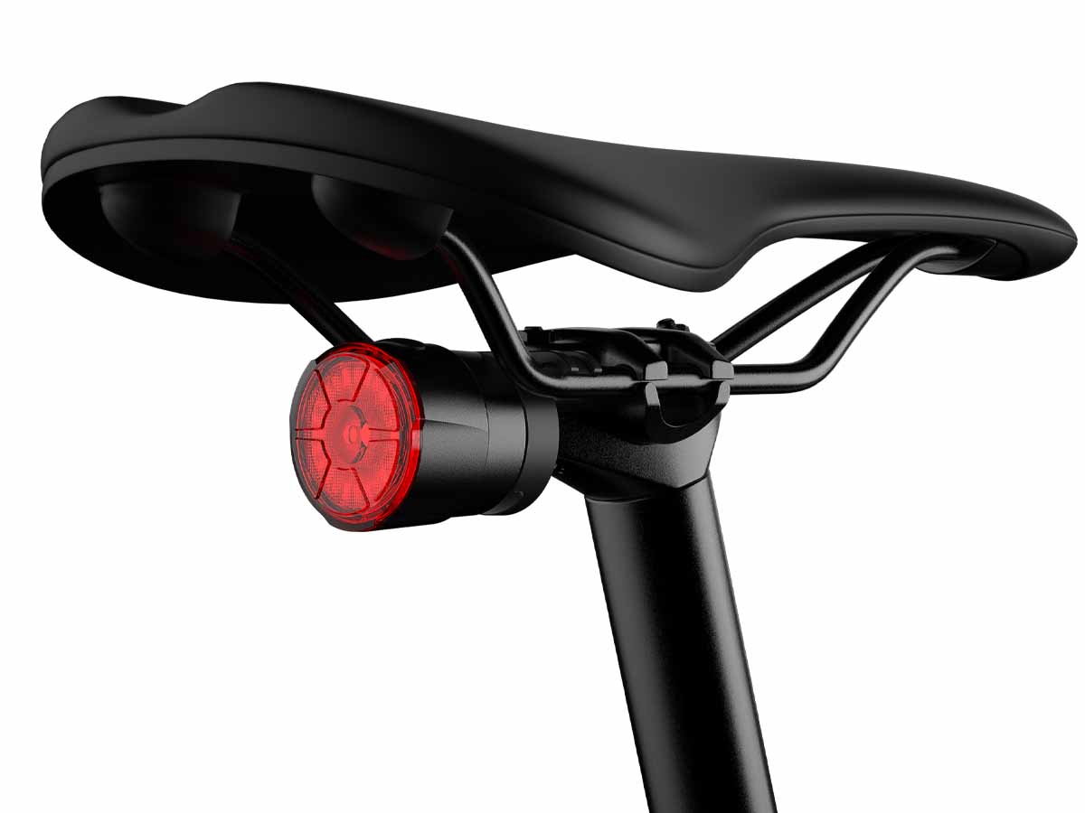 Fenix BC06R USB Rechargeable Bike Tail Light - 300 Lumens, 5 Lighting Modes, IP66 Waterproof for Cycling Safety at Night & Commuting