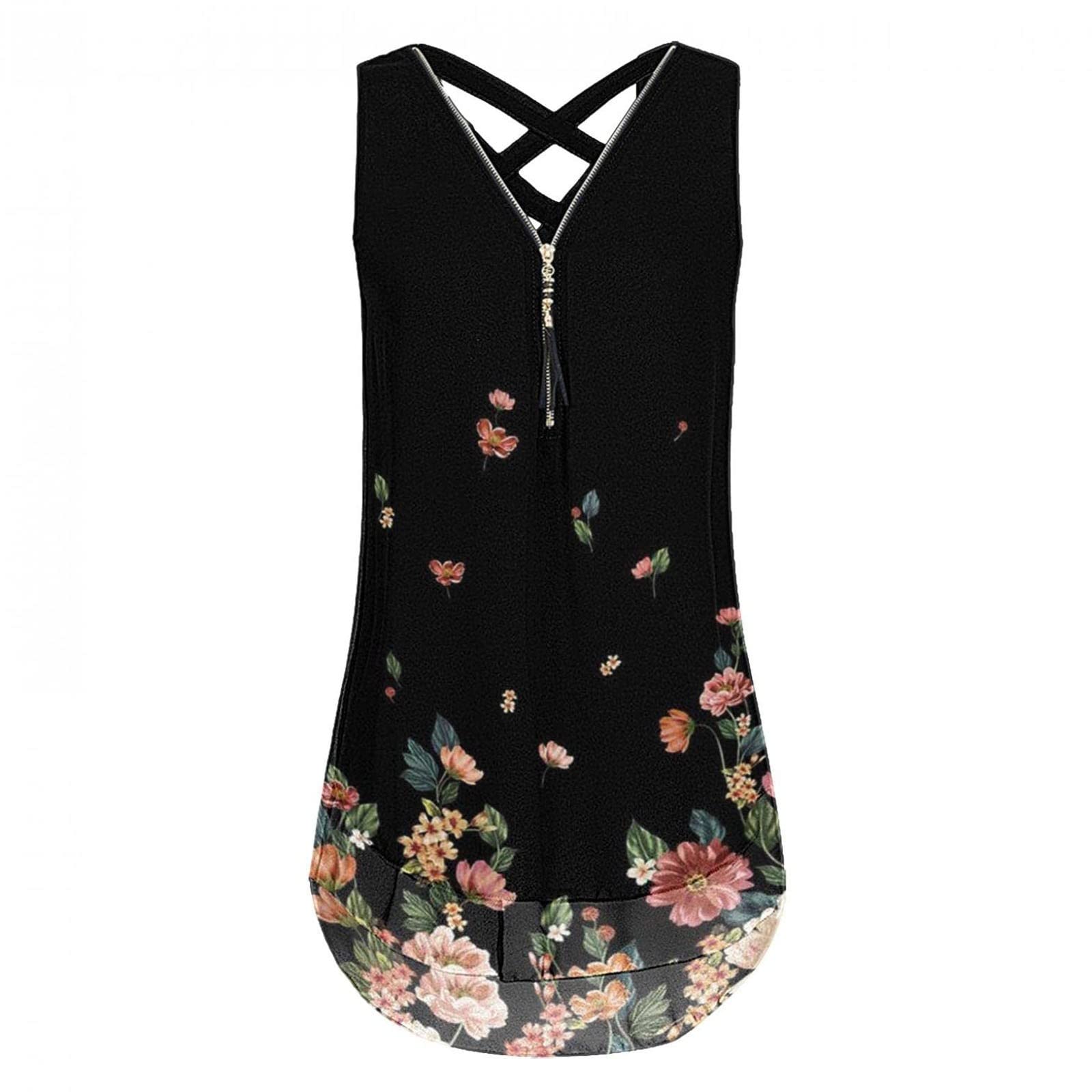 Trendy Women's Summer Halter Tie-Dye Sleeveless T-Shirt - Crew Neck Casual Tee for Beach, Music Festivals & Everyday Wear