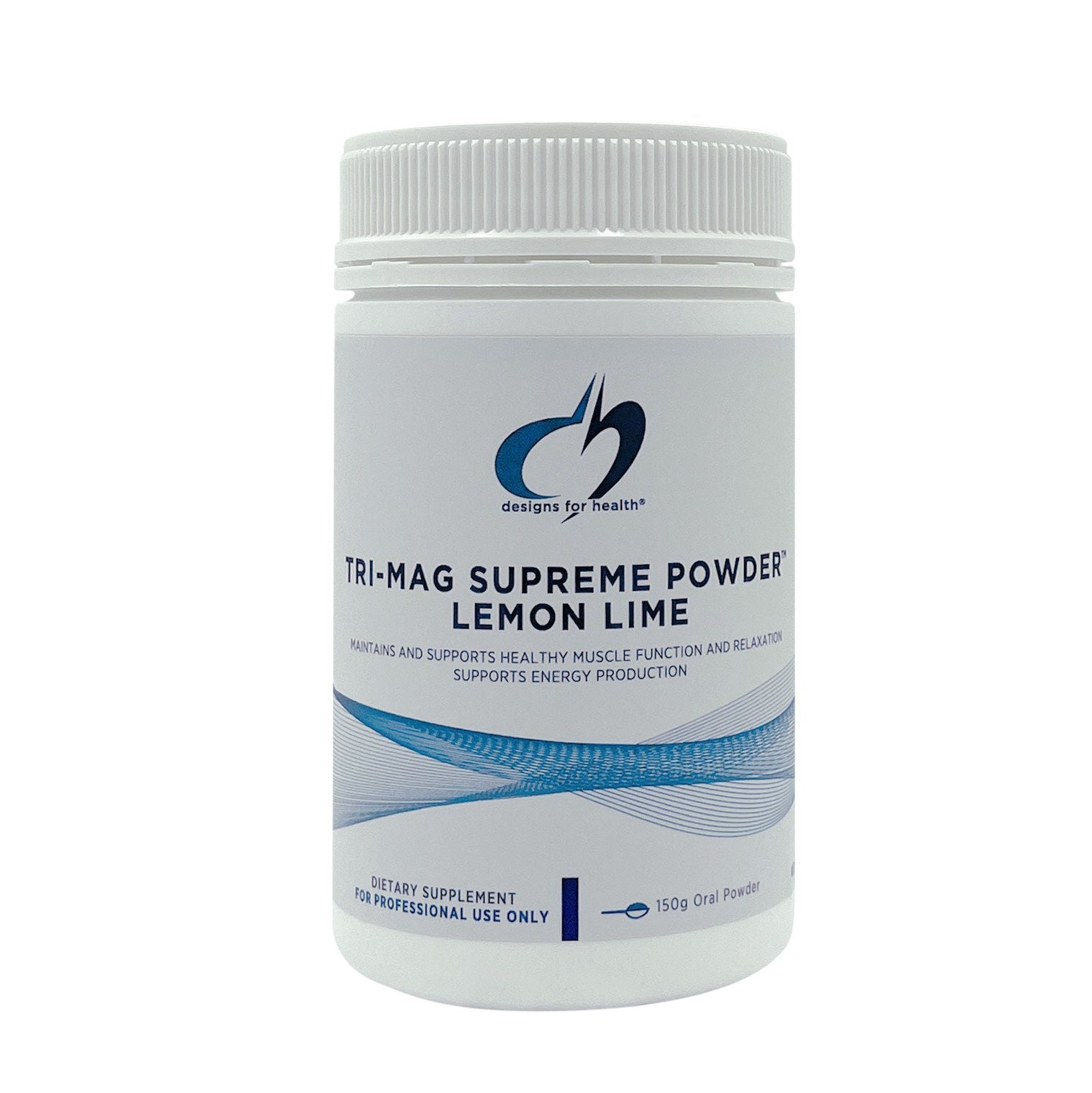 Designs For Health Tri Mag Supreme Powder - Magnesium Supplement for Muscle Relaxation, Sleep Support & Stress Relief - Ideal for Athletes, Fitness Enthusiasts & Busy Professionals