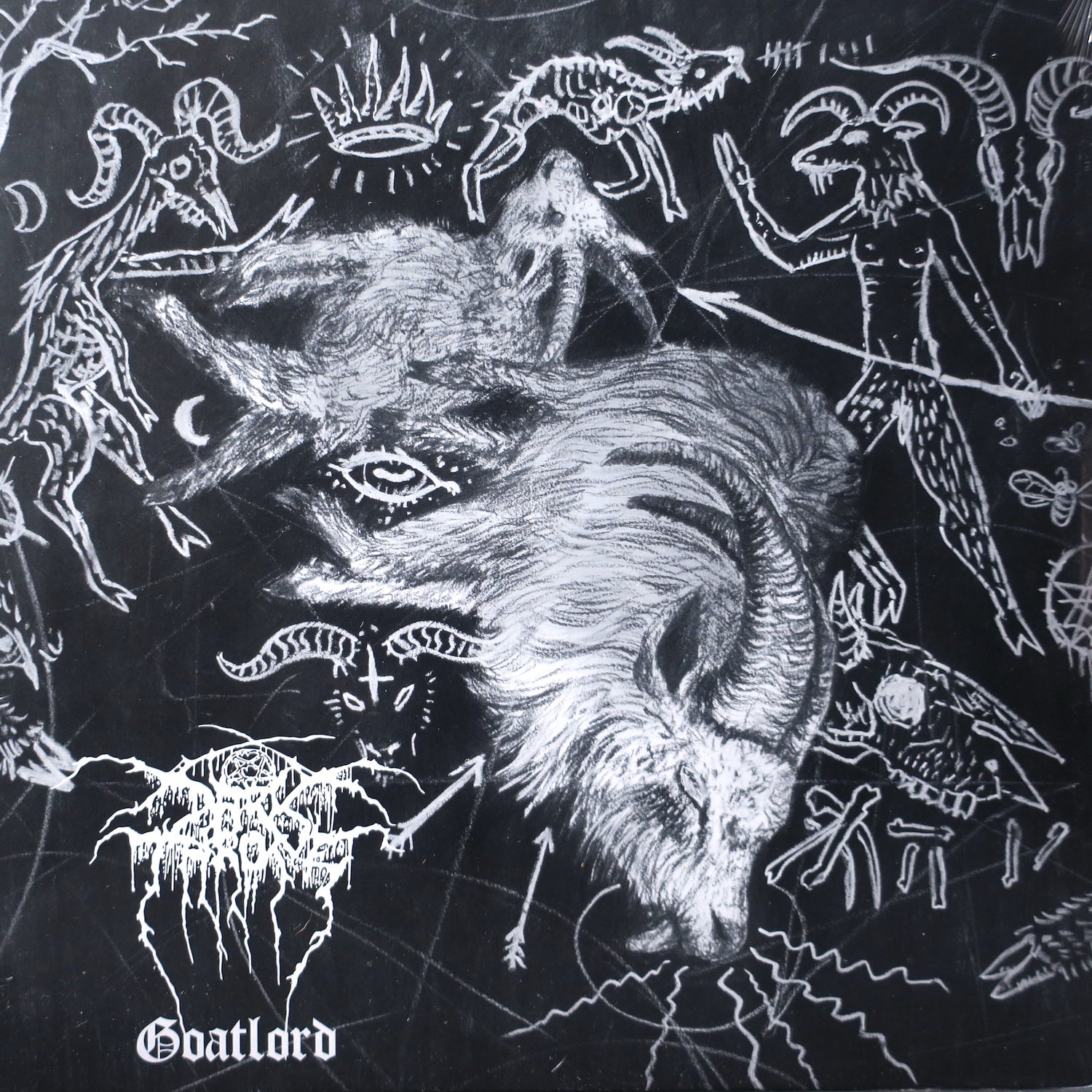 Darkthrone 'Goatlord' 180g Heavyweight Vinyl LP Record - Limited Edition Black Metal Music for Collectors & Audiophiles - Perfect for Home Listening & Music Enthusiasts