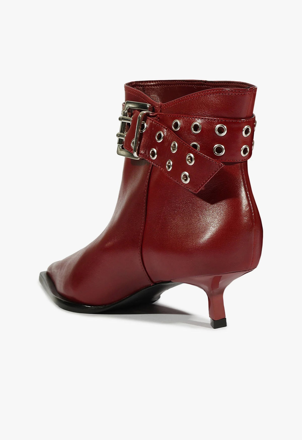Jess Atanado Women's Leather Booties Low Heel Ankle Boots - Fashionable & Comfortable for Casual Wear, Office, and Night Out