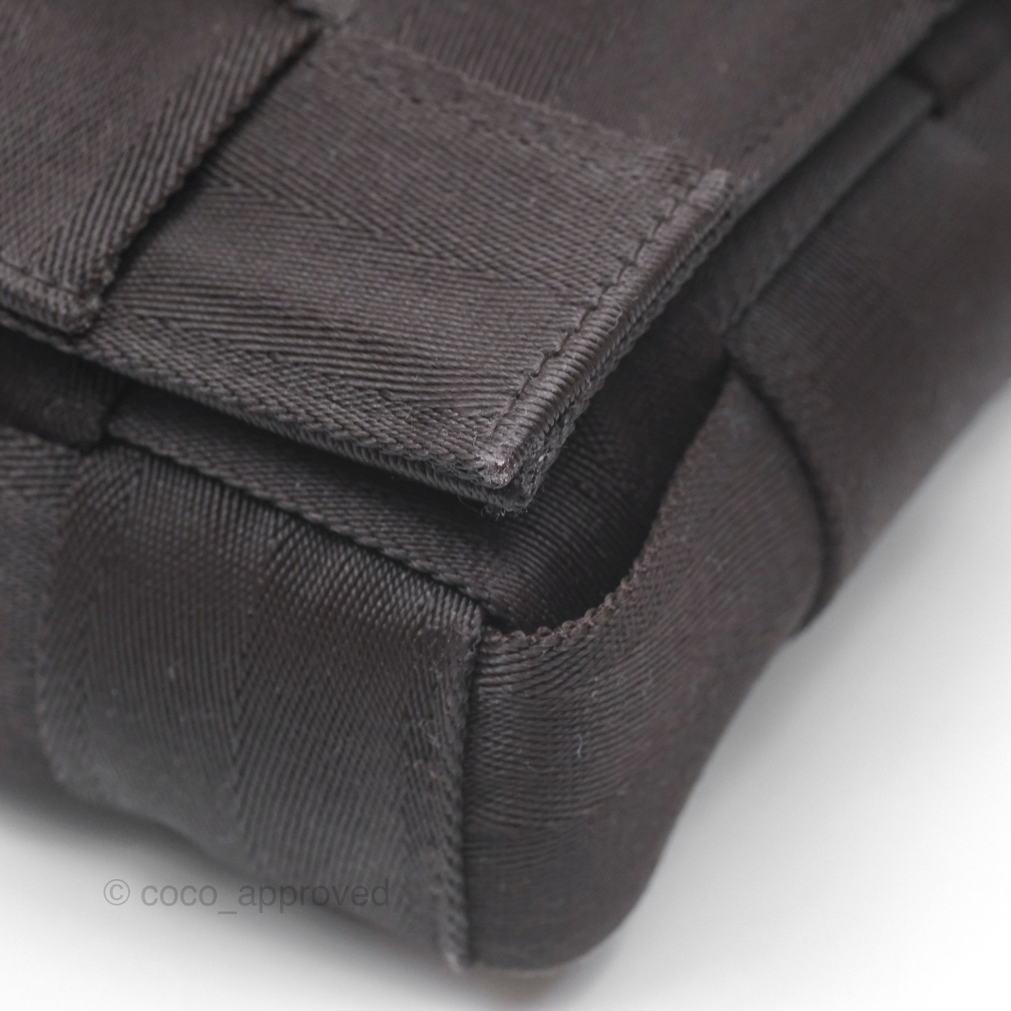Bottega Veneta Maxi Webbing Cassette Bag in Dark Brown | Luxury Leather Crossbody Bag for Women | Perfect for Work, Travel & Evening Events