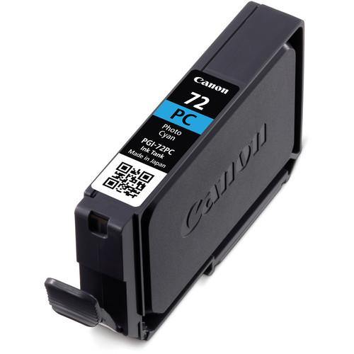 Canon LUCIA PGI 72 Photo Cyan Ink Tank - High-Quality Printer Ink for Canon PRO-1000, PRO-2000 - Perfect for Professional Photo Printing, Fine Art Reproduction & Graphic Design Projects
